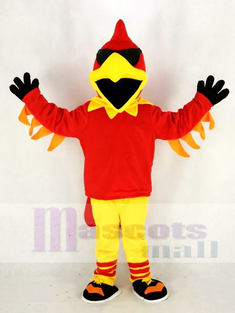 Rock Rooster Mascot Costume Animal