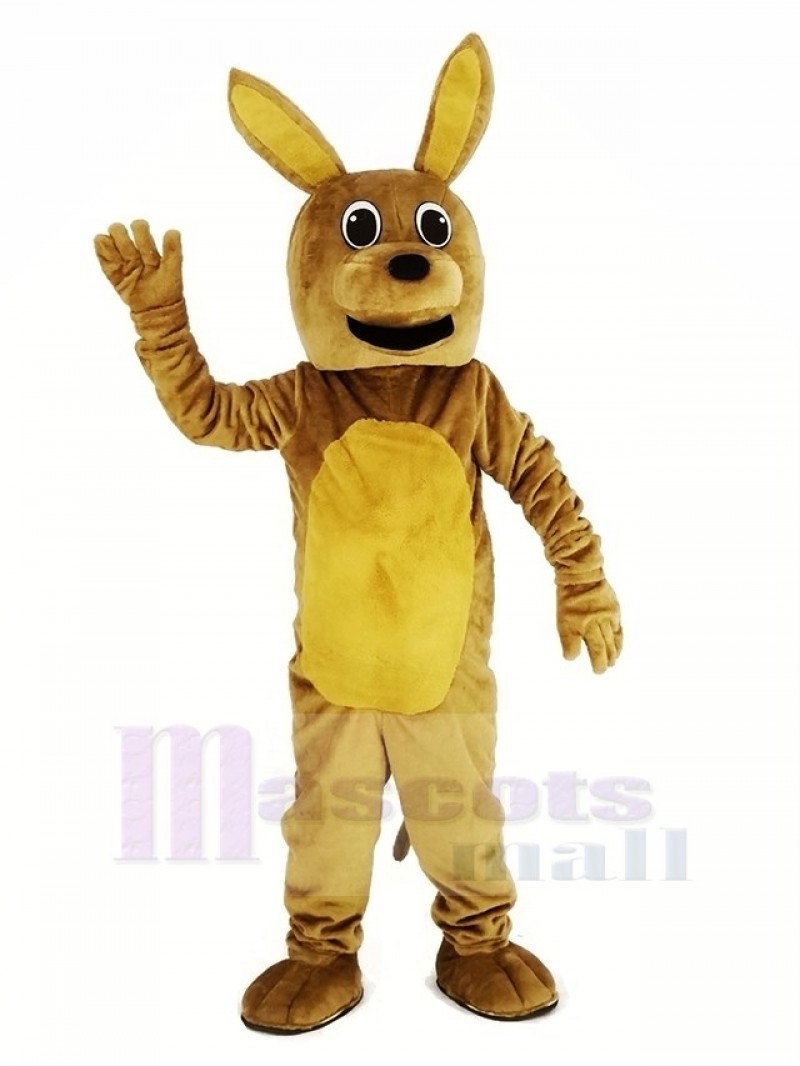 Brown Kangaroo Mascot Costume Adult