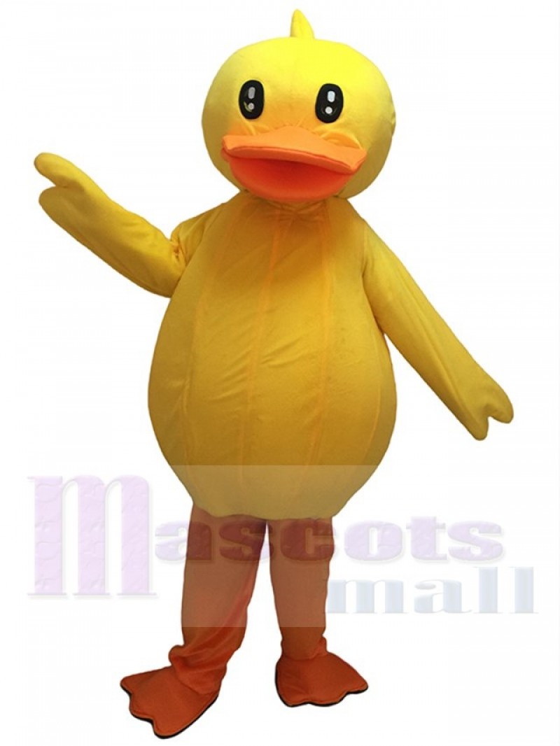 High Quality Duck Yellow Ducky Adult Party Carnival Halloween Christmas Mascot Costume