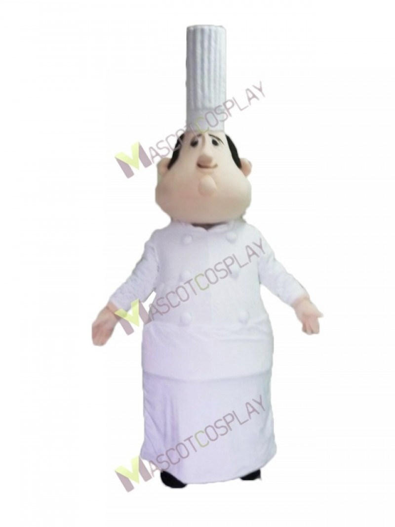 High Quality Adult White Fat Italian Chef Mascot Costume