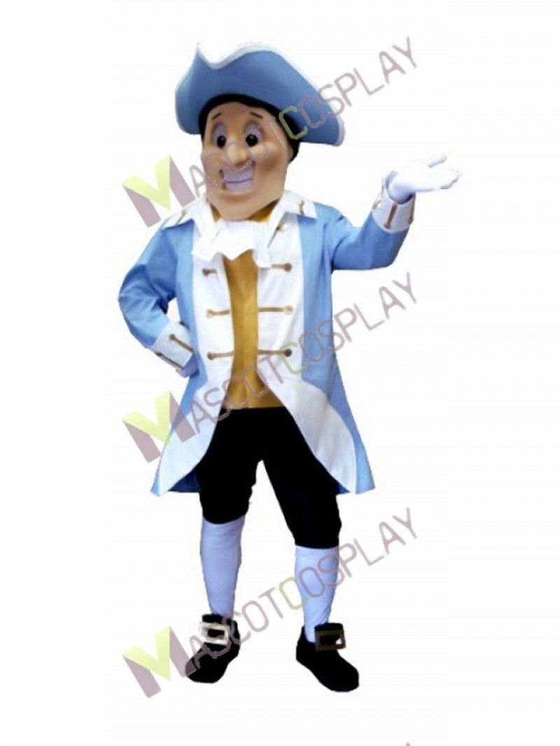 High Quality Adult Yorktown Patriot Mascot Costume