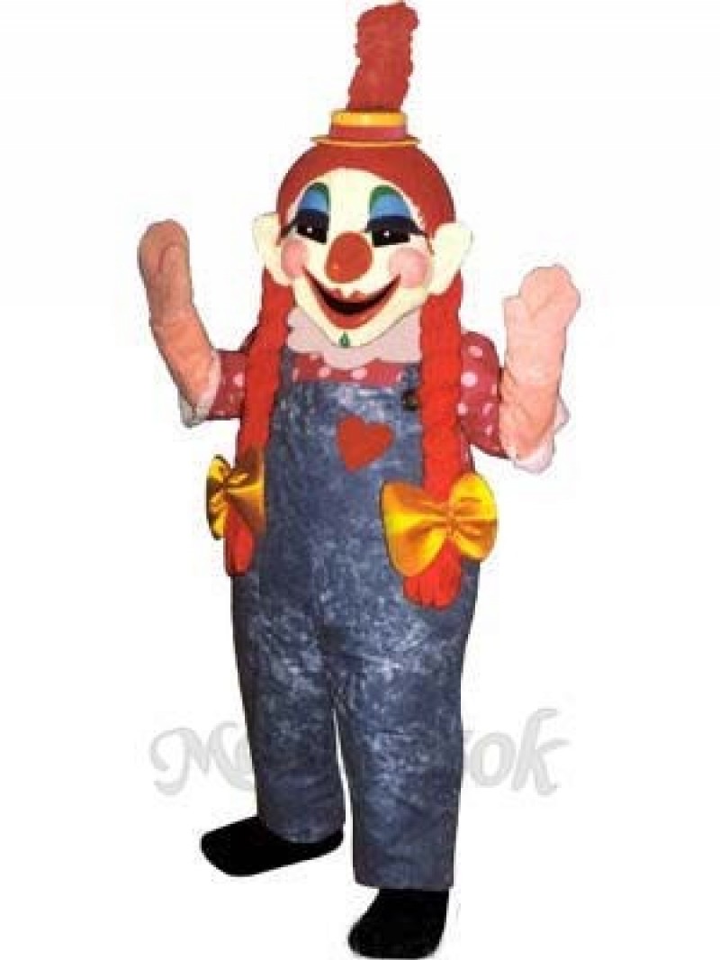 Clara Clown Mascot Costume
