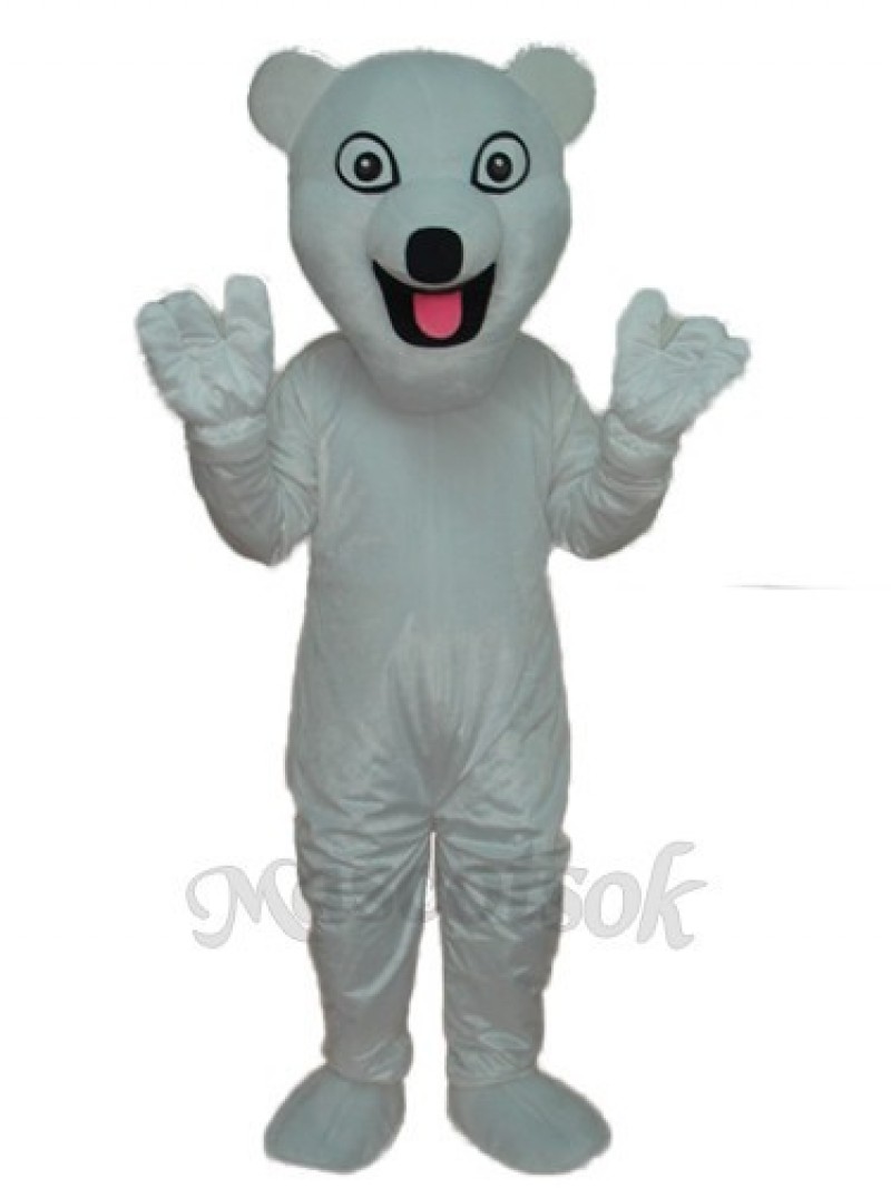 The New Polar Bear Mascot Adult Costume