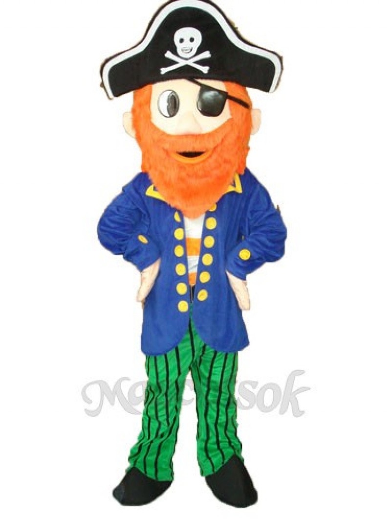 Pirate Mascot Adult Costume