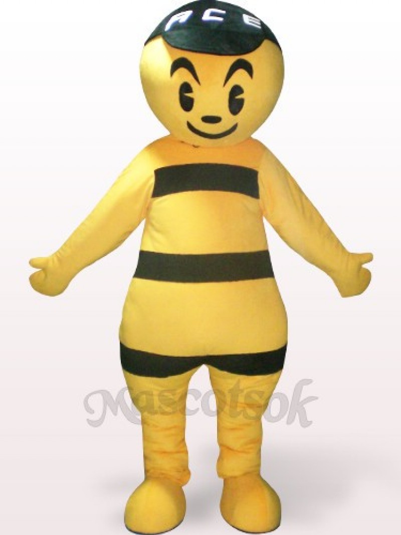 Bee Plush Adult Mascot Costume