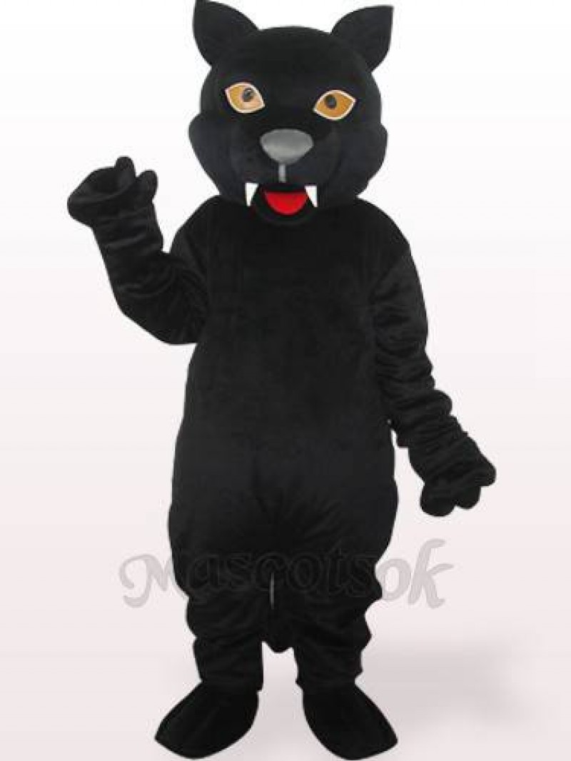 Panther Plush Adult Mascot Costume