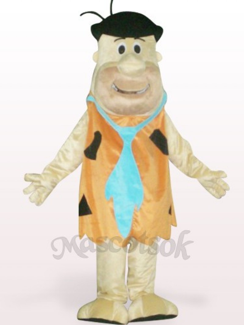 Soft Brown Savage Plush Adult Mascot Costume