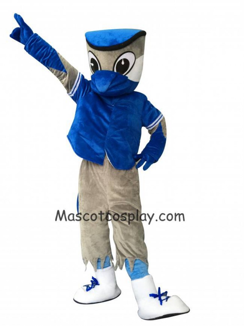  Blue Shirt Blue Jays Mascot Costume