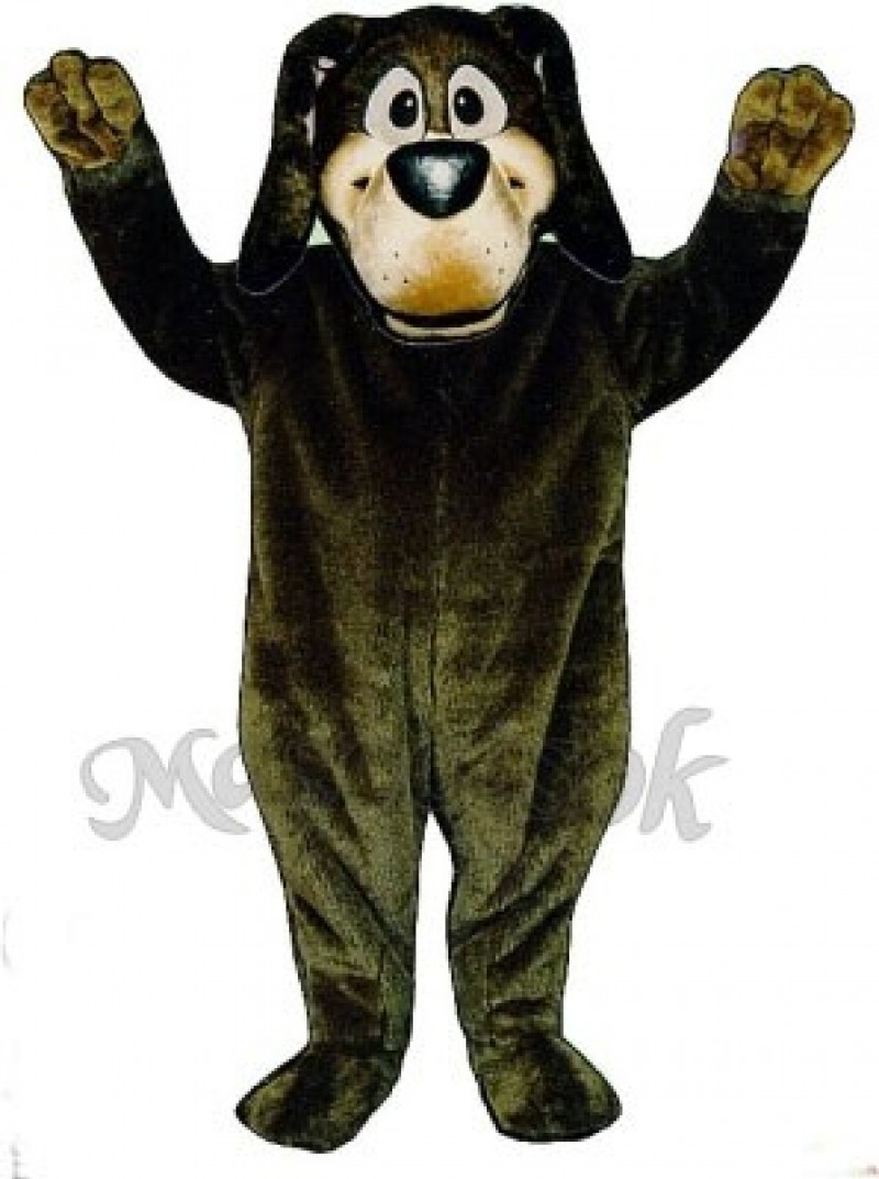 Cute Harold Hound Dog Mascot Costume