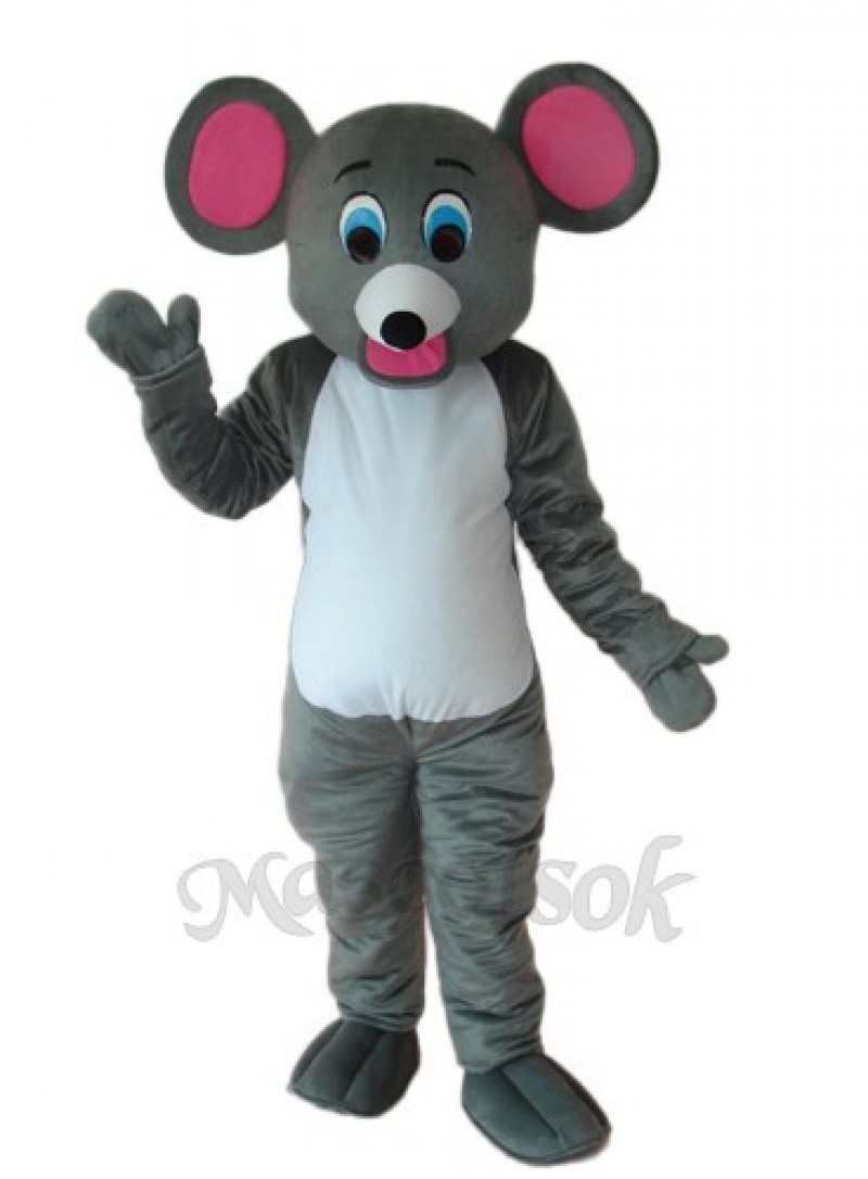 Little Grey Mouse Mascot Adult Costume