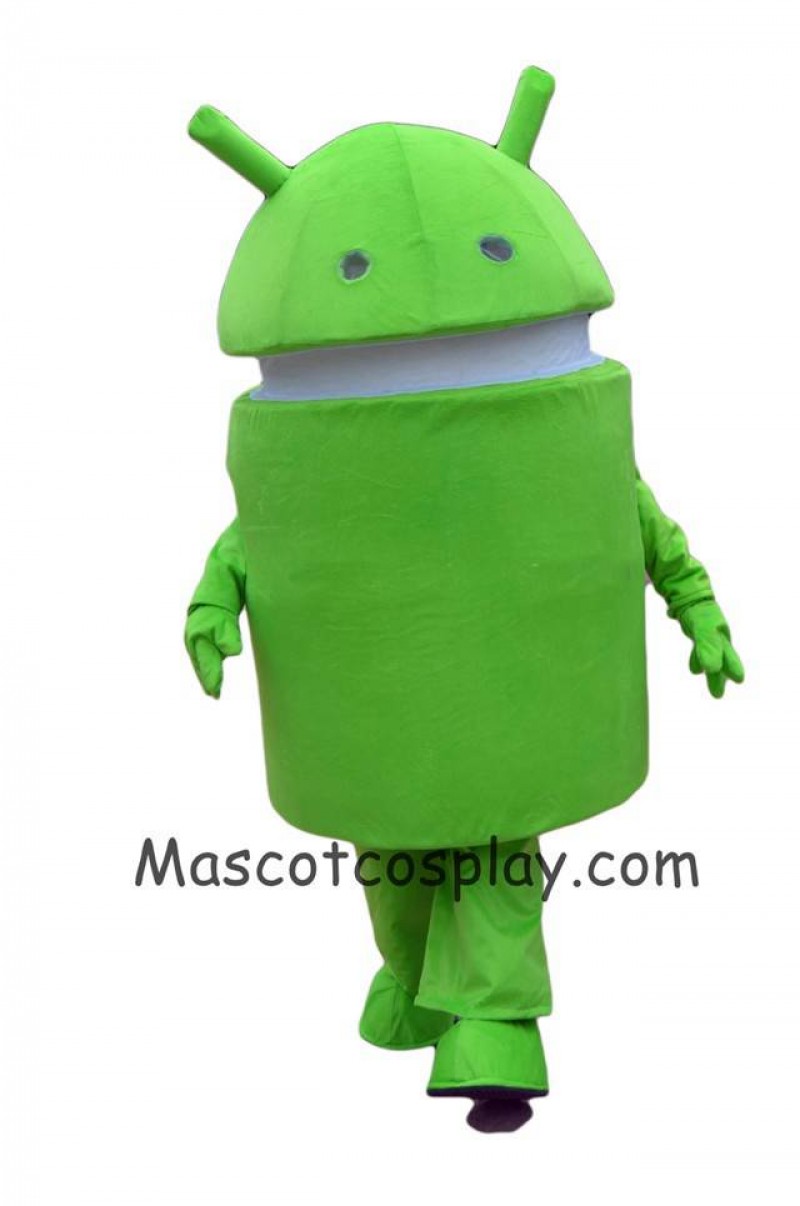 Hot Sale Adorable Realistic New Popular Professional New Android Robot Mascot Costume Facny Dress