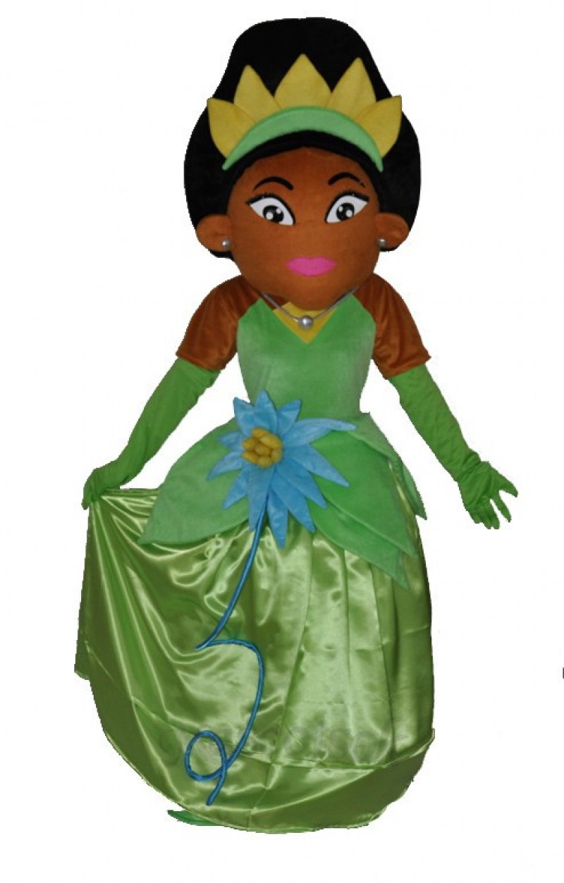 African & Indian Princess mascot costumes