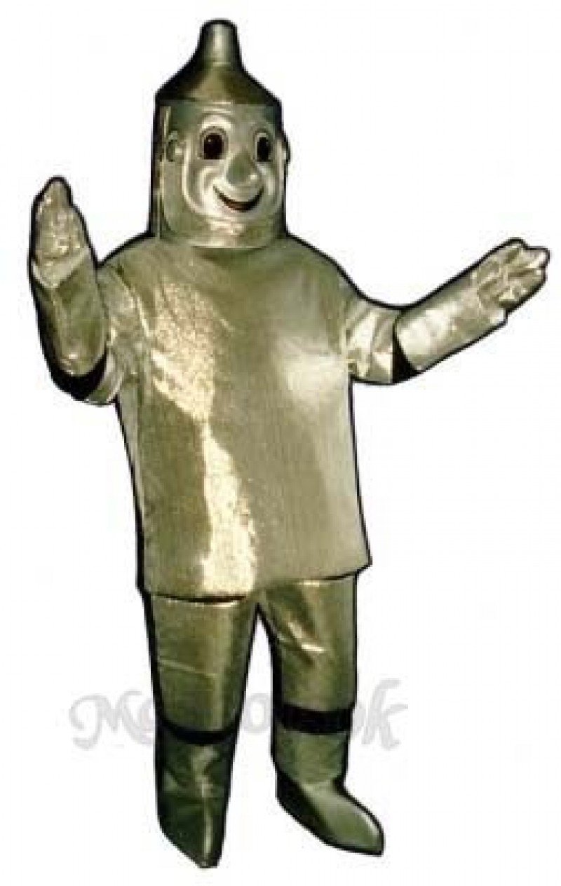 Tin Man with Hat Mascot Costume