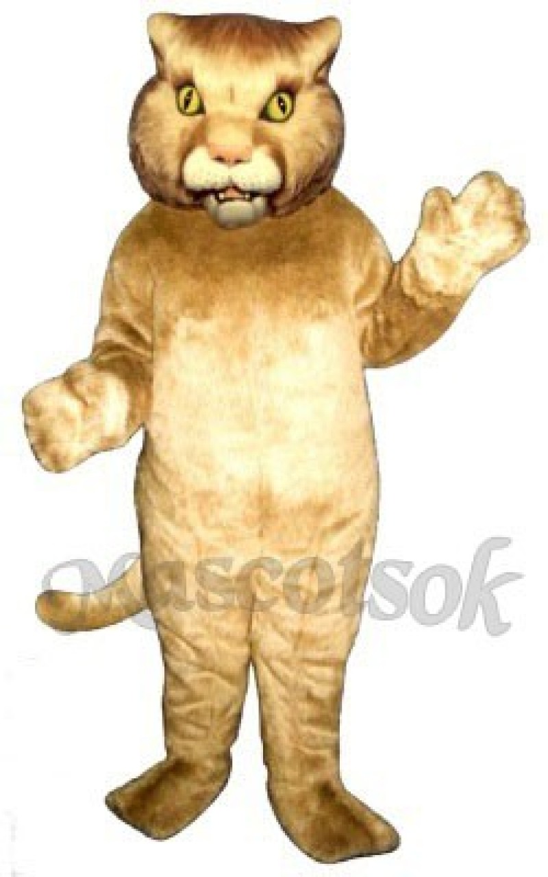Cute Wildcat Mascot Costume