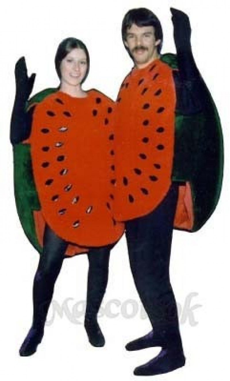 Watermelon Half Mascot Costume