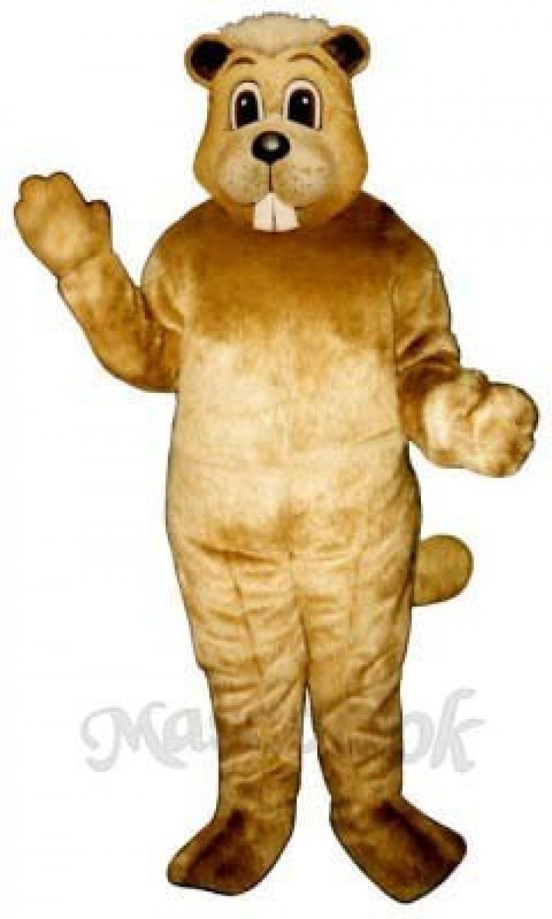 Willy Beaver Mascot Costume