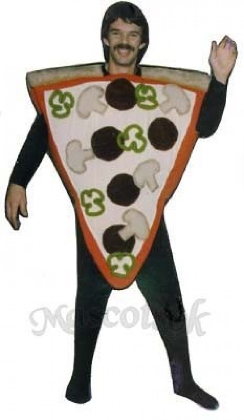 Pizza Slice Mascot Costume