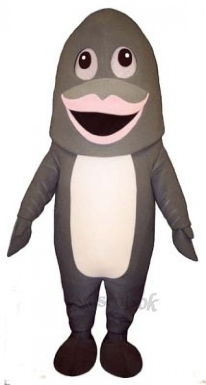 Cute Shark Mascot Costume
