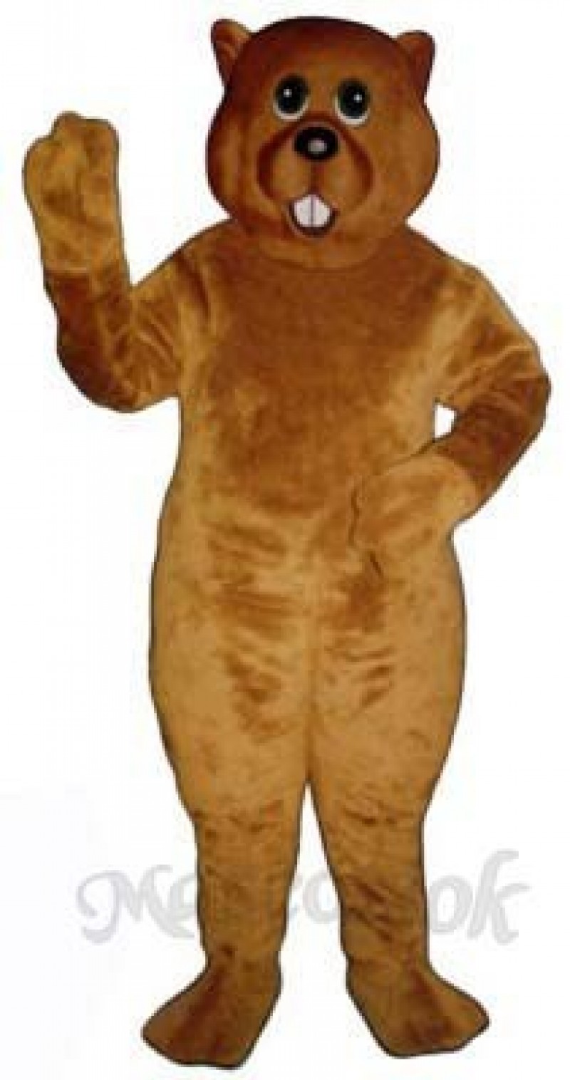 Marsha Marmot Groundhog Mascot Costume