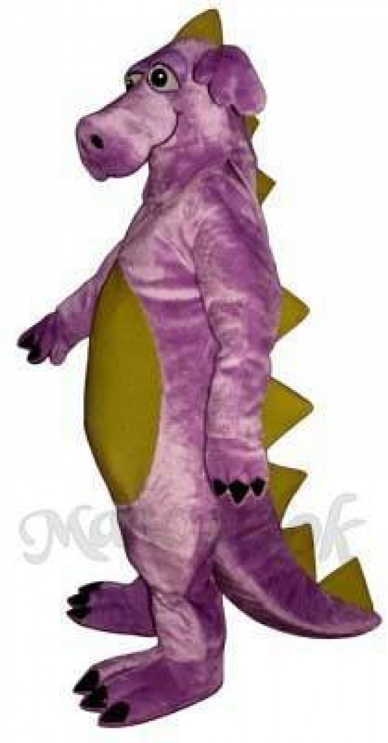 Purple Whimsical Dragon Mascot Costume