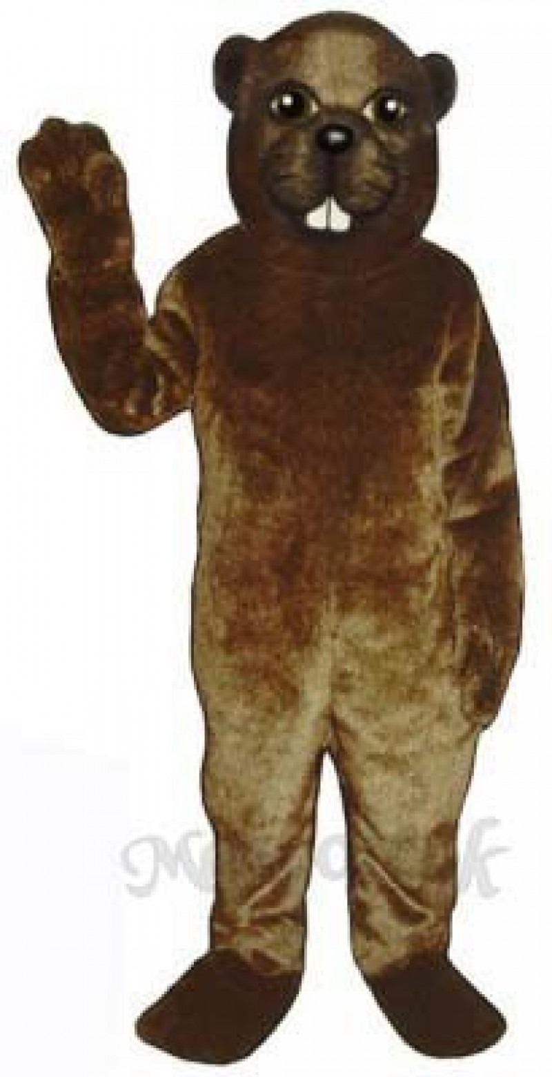Lumberjack Beaver Mascot Costume