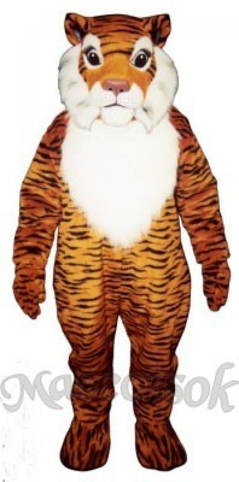 Cute George Tiger Mascot Costume