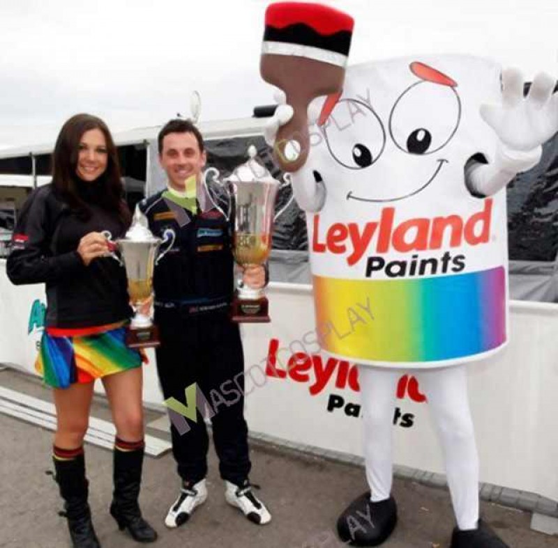 High Quality Adult Leyland Paint Pot Mascot Costume