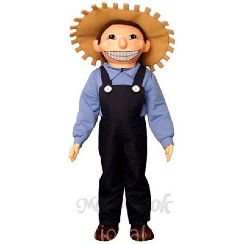Farm Boy Mascot Costume