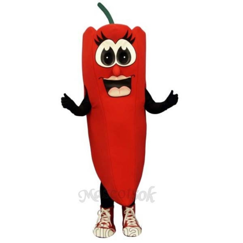 Ms Red Pepper Mascot Costume