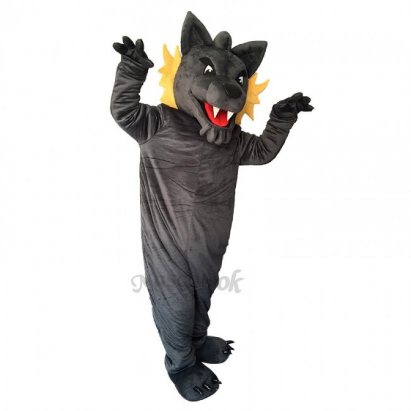 Gray Wolf Custom Hockey Mascot Costume