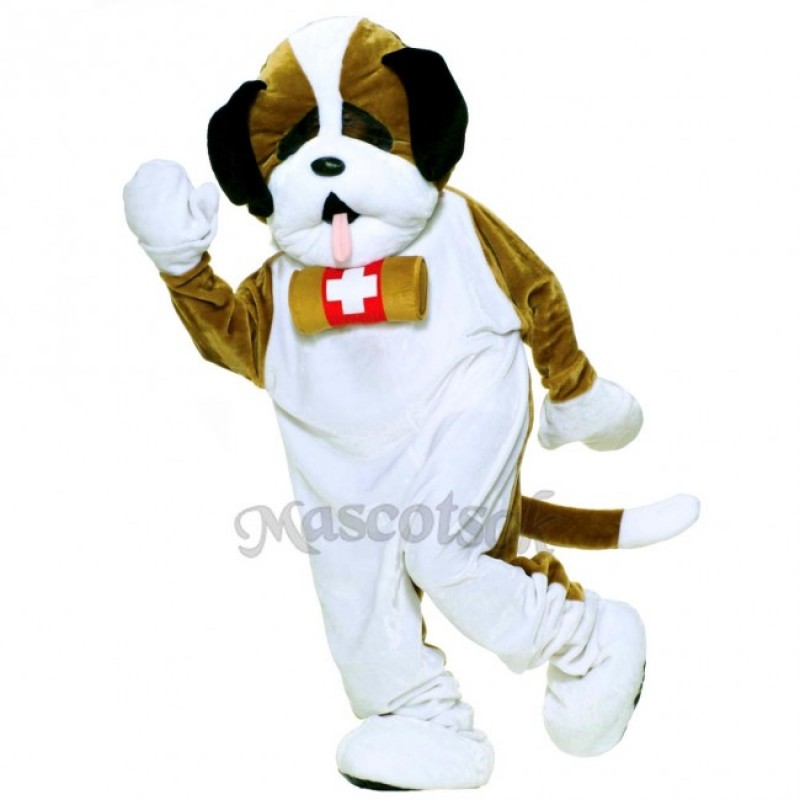 Cute Deluxe Puppy Dog Mascot Costume