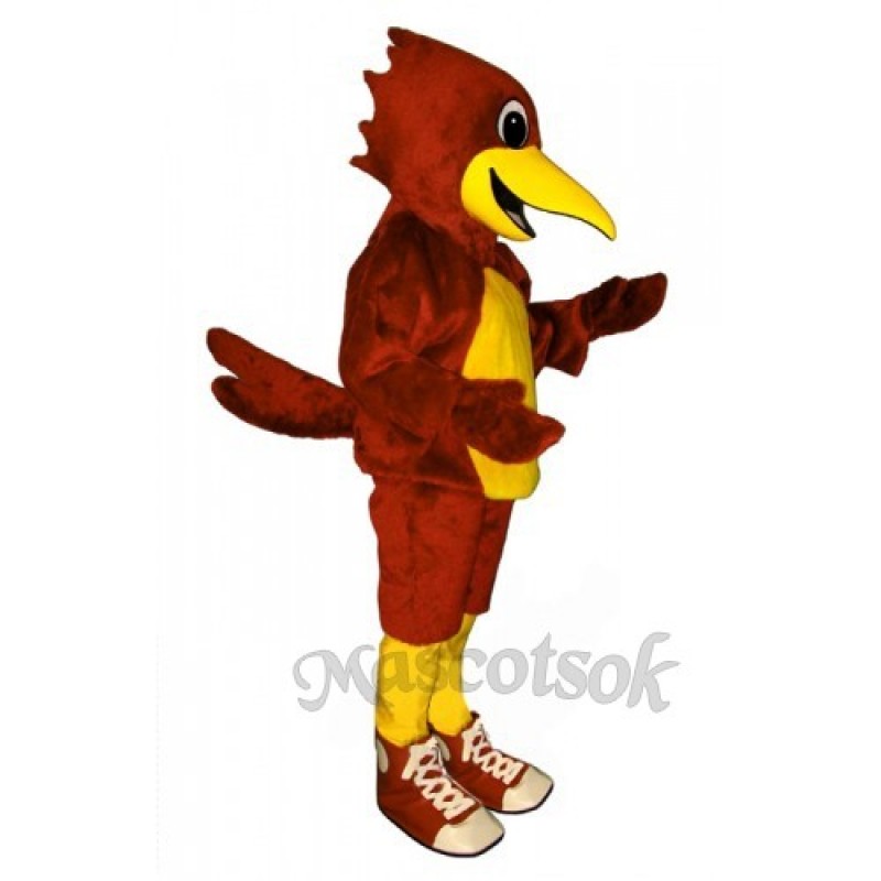 Cute Road Runner with Shoes Mascot Costume