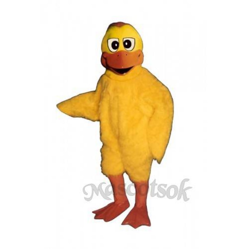 Cute Dumb Duck Mascot Costume