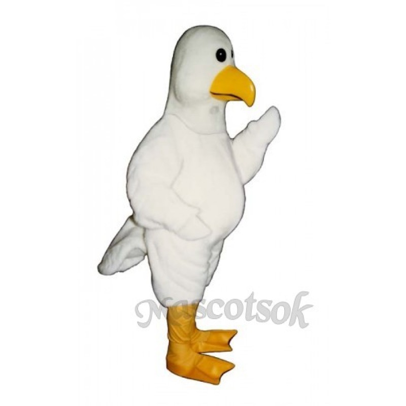 Cute Sammy Seagull Mascot Costume