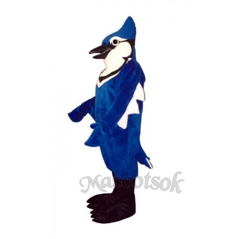 Cute Jennie Blue Jay Mascot Costume