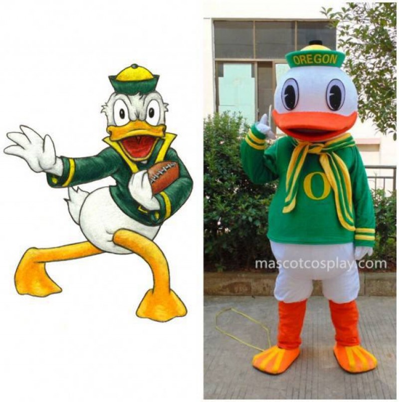 New Oregon Duck College Mascot Costume