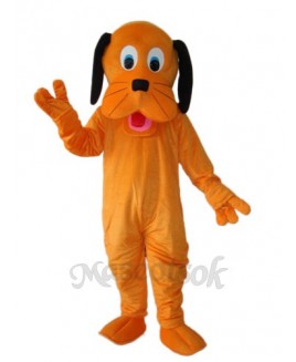 Orange Dog Mascot Adult Costume