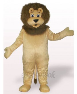 Lion Plush Adult Mascot Costume