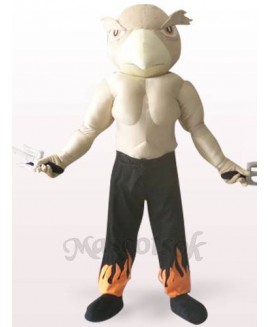 Muscle Eagle Plush Adult Mascot Costume
