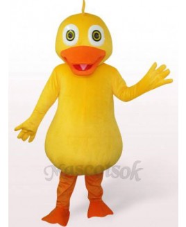 Yellow Duck Plush Mascot Costume