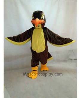 High Quality Adult New Fierce Brown and Yellow Falcon Mascot Costume