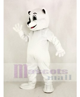Johnnie Polar Bear Mascot Costume Animal