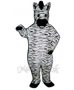 Zelda Zebra Mascot Costume