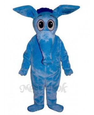 Blue Aardvark Mascot Costume