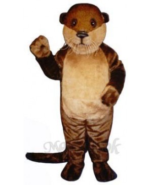 Ollie Otter Mascot Costume