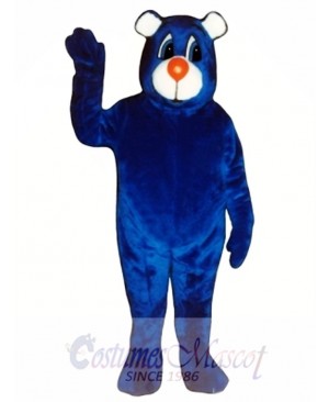 New Blue Bear Mascot Costume