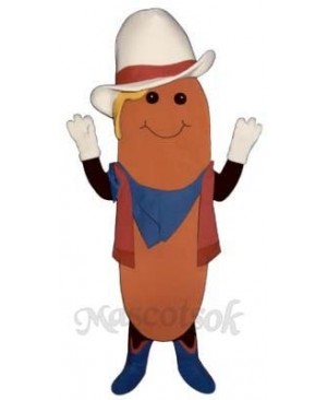 Western Corn Dog Mascot Costume