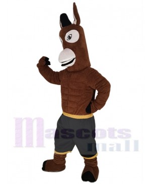 Mule mascot costume