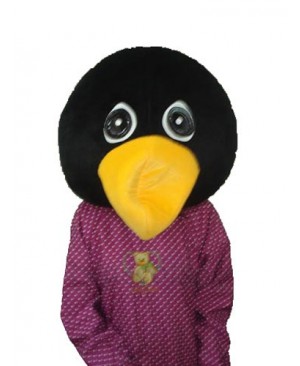Penguin Head Mascot Adult Costume