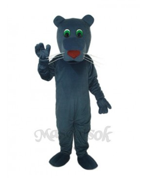 Black Mouth Dog Mascot Adult Costume